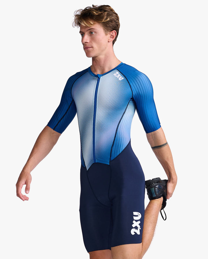 Pánská triatlonová kombinéza v limitované barvě 2XU AERO SLEEVED
