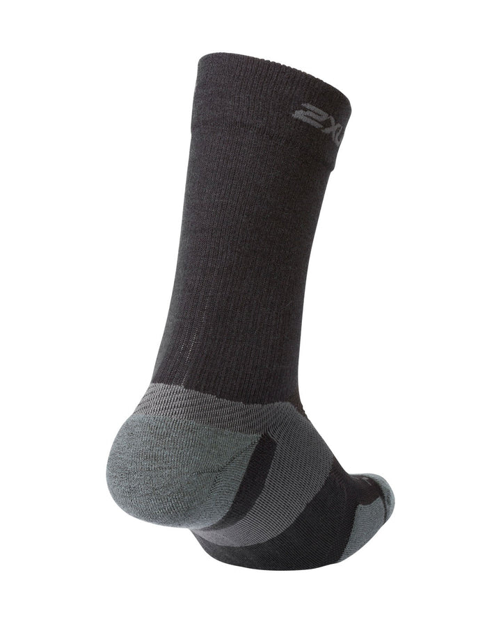 Kompresní ponožky 2XU VECTR MERINO light cushion crew