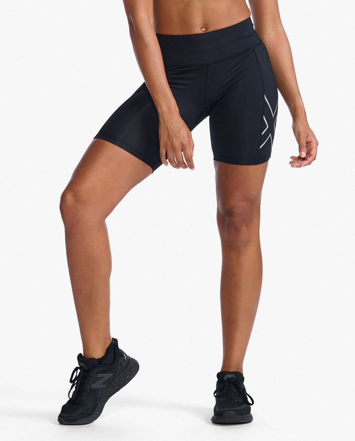 Dámské kompresní kraťasy 2XU AERO MID-RISE 6"