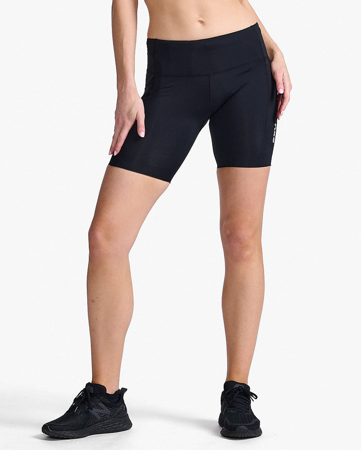 Dámské kompresní kraťasy 2XU AERO MID-RISE 6"