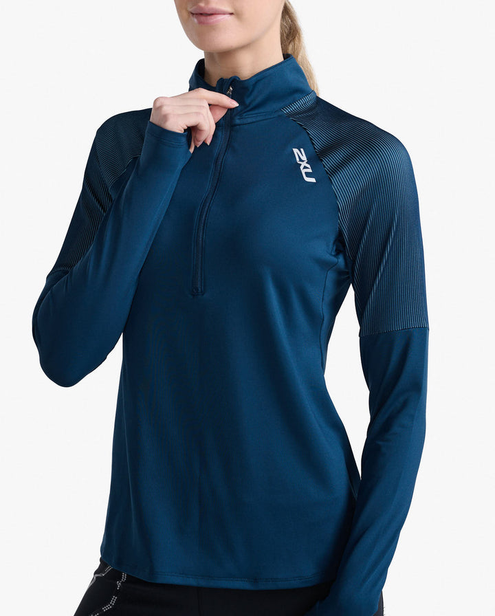 Dámská mikina 2XU LIGHT SPEED 1/2 ZIP